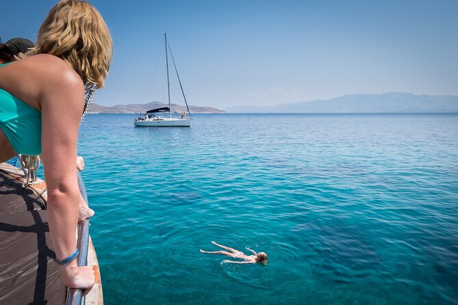Full Day Boat Cruise to 3 Islands with optional pickup - Pickup from Kos and the morning start