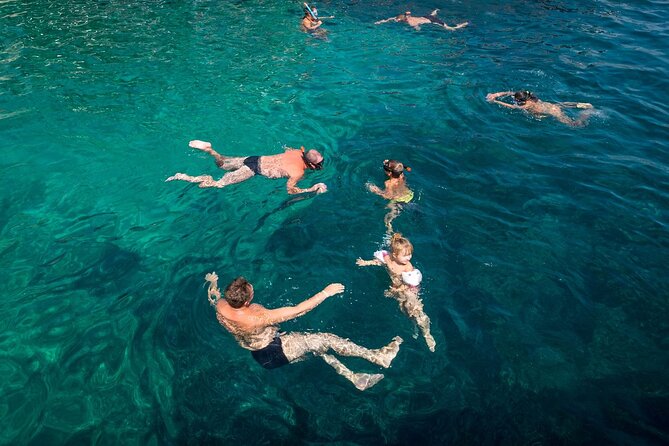 Full Day Boat Cruise to 3 Islands with optional pickup - Plati is the swim stop