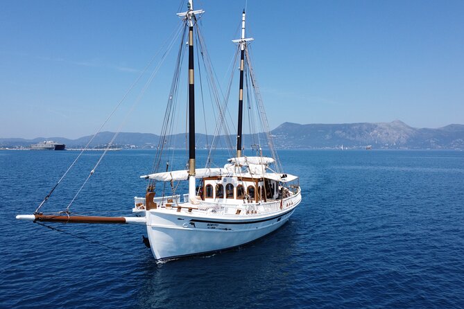 Full Day Cruise from Corfu in Classic Wooden Vessel, Swim & BBQ - Agios Stefanos and the final swim