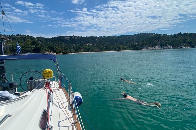 Full Day Cruise on Sailing Yacht in Corfu Island - Kerasia Beach is the quieter second stop