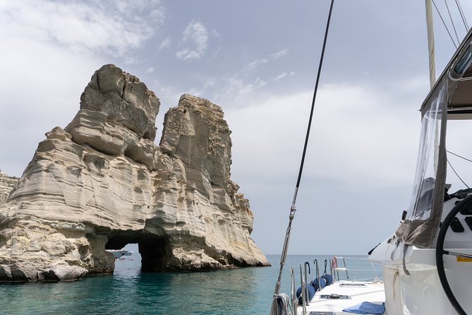Full-Day Small-Group Cruise in Milos & Poliegos with Lunch - Gerakas Beach and the hot spring