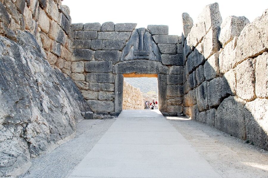 Full Day Tour in Argolis, Nafplio and Mycenae - The Corinth Canal makes a sharp opening stop