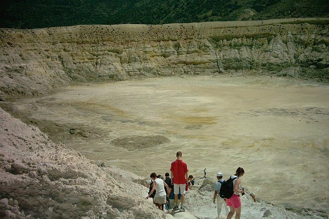 Full-Day Tour to Nisyros The Volcano Island - Reaching the volcanic crater by bus