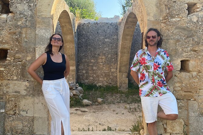Gastronomy tour and wine tasting in traditional villages - The old church and its garden in Apokoronas