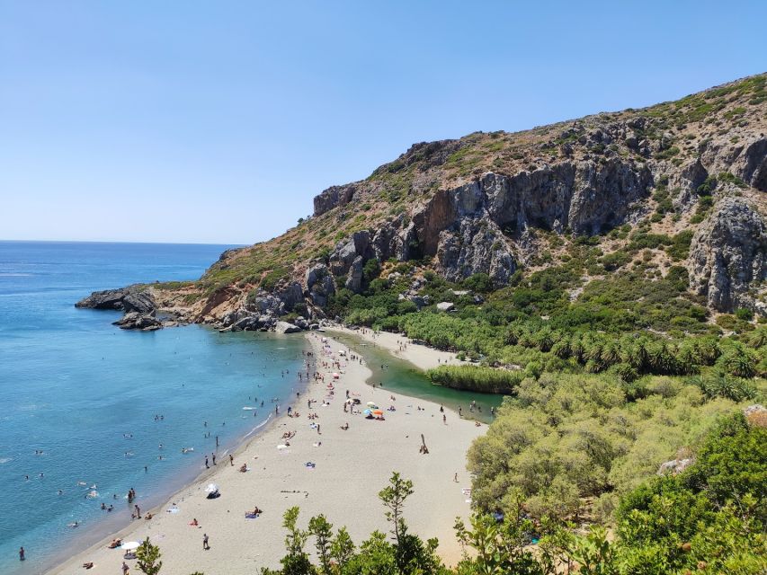 Georgioupolis: Preveli Palm Beach Day Trip by Bus and Boat - Two hours among the palms at Preveli