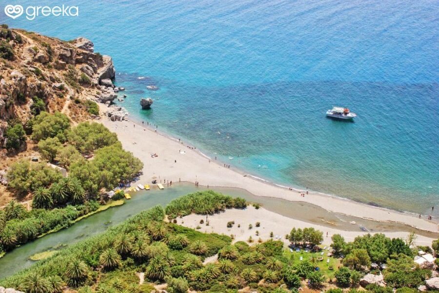 Georgioupolis: Preveli Palm Beach Day Trip by Bus and Boat - Swimming, photos, and the river meeting the sea