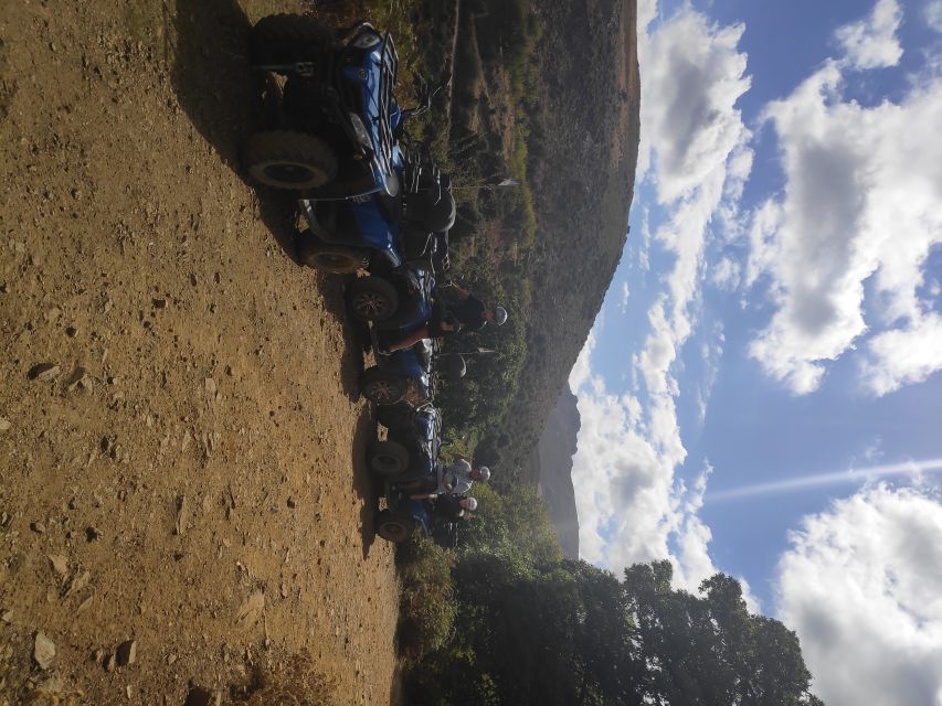 Georgioupolis Quad ATV Safari - Dirt tracks, small gorges, and views from the White Mountains