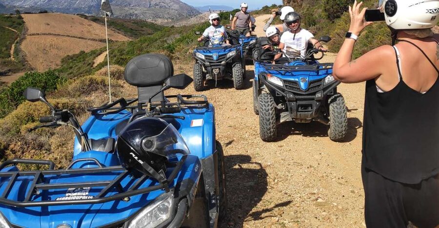Georgioupolis Quad ATV Safari - Guides who keep the mood light and the group safe