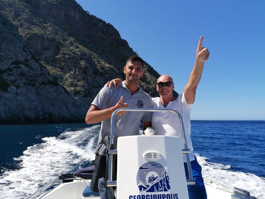 Georgioupolis: Rent a Boat Safari Sea Tour - How the safety system works
