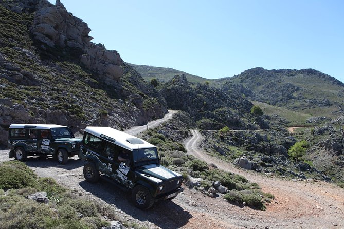 Georgioupolis Safari Off Road Tours Outdoor Activities Land Rover Defender - Lake Kournas starts the day with a local legend