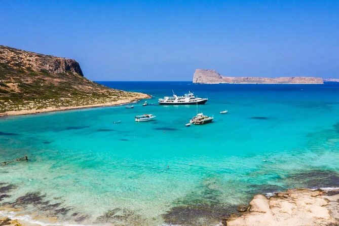 Gramvousa and Balos Tour from Chania(Boat ticket is included!) - The large ferry is comfortable, but not intimate