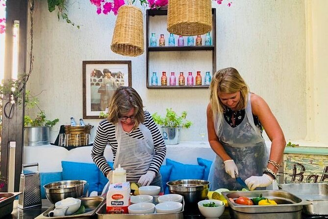 Greek Cuisine Cooking Class in Santorini with Recipes and Wine - Key points before you book