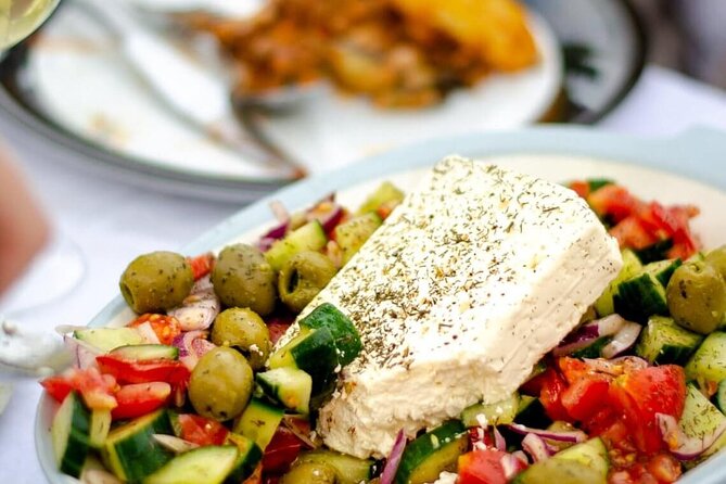 Greek Cuisine Cooking Class in Santorini with Recipes and Wine - Meeting Chef Christos in Megalochori