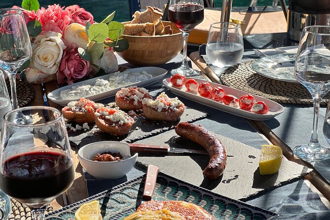 Greek Gastronomy & Wine Pairing Cruise with a Sommelier in Athens - Leaving Athens for Ydrousa in the Saronic Gulf