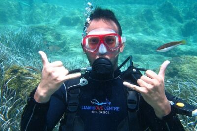 Half day boat diving experience for beginners in Kos Greece