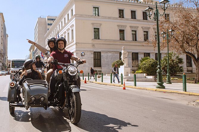 Half Day Sidecar Private Tour to Cape Sounio & Temple of Poseidon - A quick return to Plaka