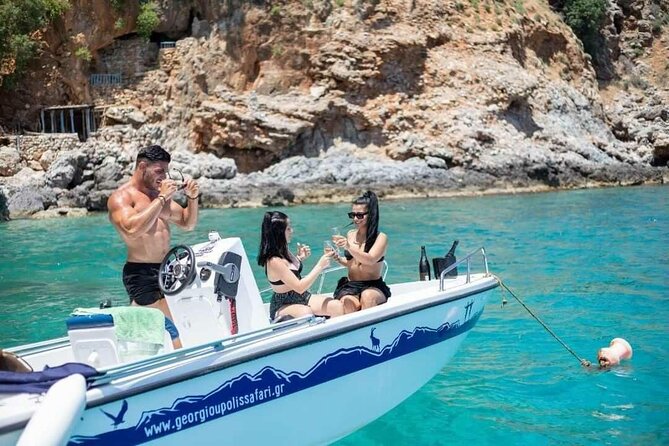 Half-Day Small-Group Boat Safari in Crete - The 50-minute swim stop