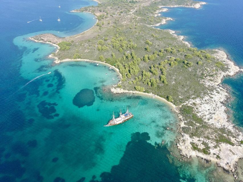 Halkidiki: Blue Lagoon Cruise on a Pirate's Boat - Setting out from Ormos Panagias at 8:45 am