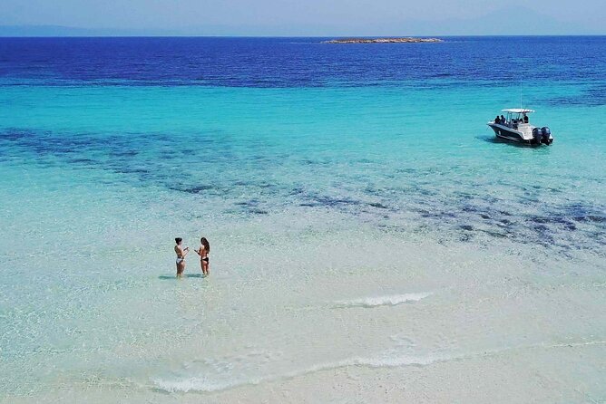 Halkidiki: Vourvourou 4hr Refreshment Cruise - Kryfto Bay, the calm final stop