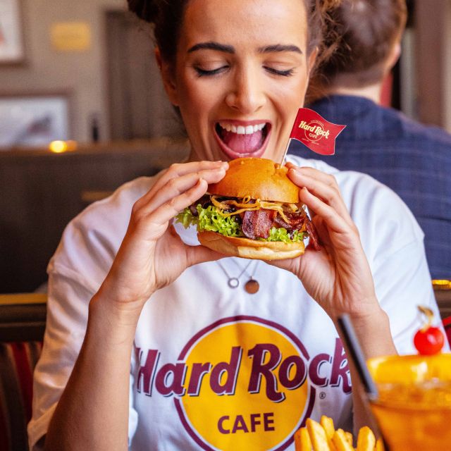 Hard Rock Cafe Athens with Set Menu for Lunch or Dinner - Vegetarian, vegan, and gluten-free planning