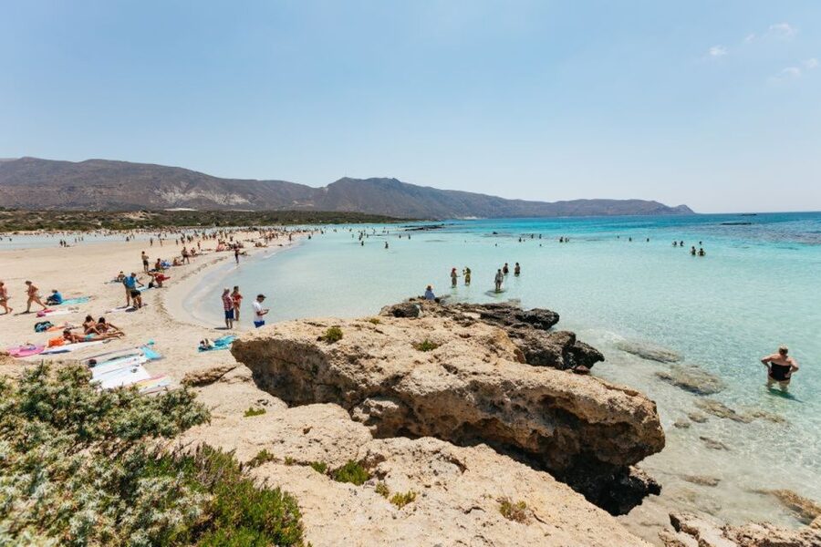 Heraklion Area: Direct Day Trip Elafonisi Island - What the Pink Sand Really Looks Like