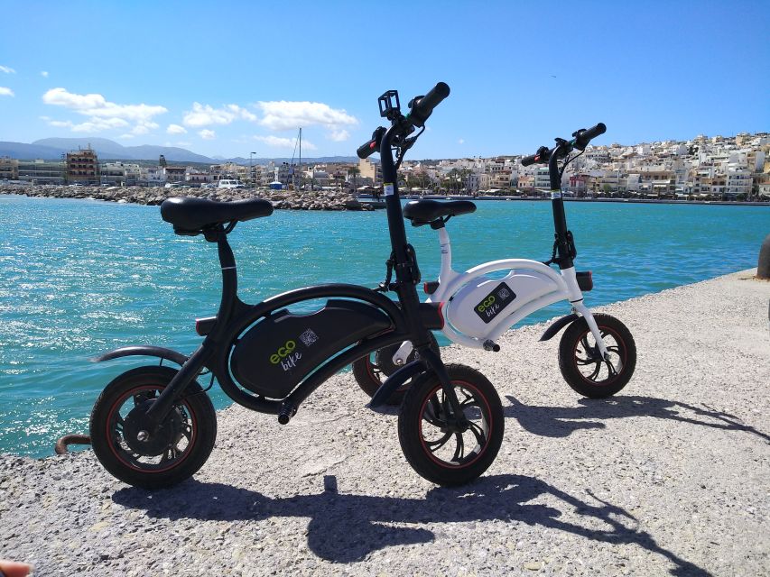 Heraklion: Ecobike Tour with Food tasting - What the e-bikes add