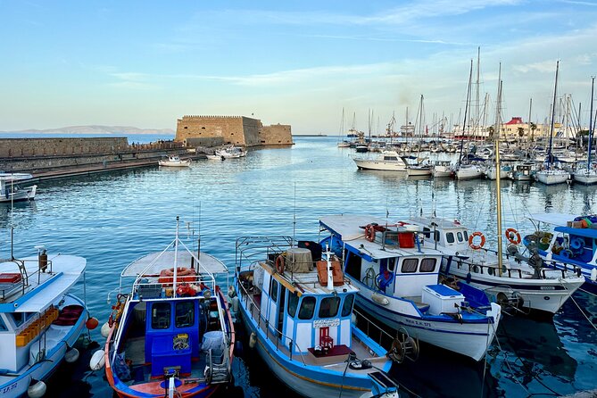 Heraklion Highlights: Knossos, Museum & Historic City Drive - Starting above Heraklion at the Venetian Walls