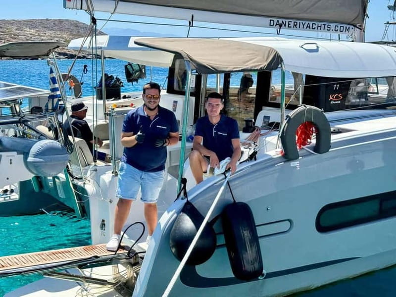 Heraklion: Luxury Catamaran Cruise to Dia Island with Lunch - Key points to know