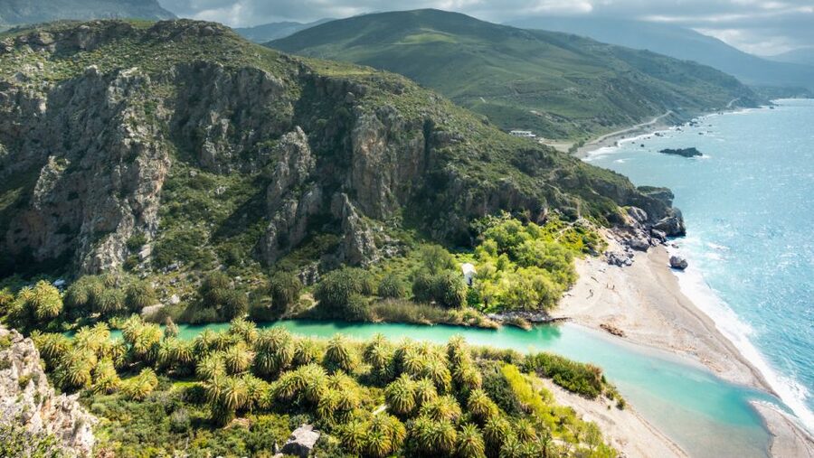 Heraklion: Preveli By Boat, Damnoni & Kourtaliotiko Springs - Kourtaliotiko Gorge Springs: A Cold Start in the Mountains