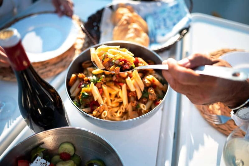 Heraklion: Sailing Trip to Dia Island with Lunch & Swimming - What the crew adds to the day