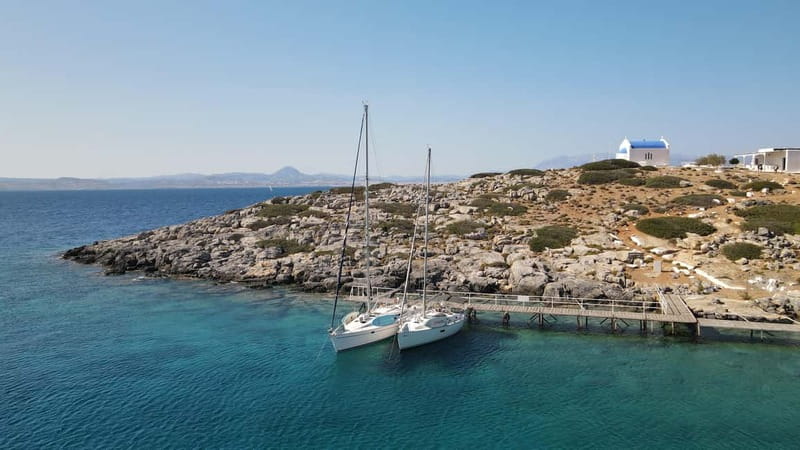 Heraklion: Sailing Trip to Dia Island with Lunch & Swimming - Meeting the boat at Heraklion Port