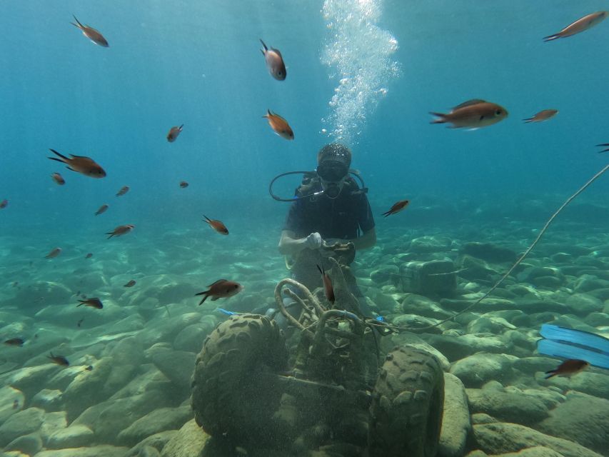 Heraklion: Scuba Diving Experience for Beginners _Beach - Hotel transfers and the real time commitment