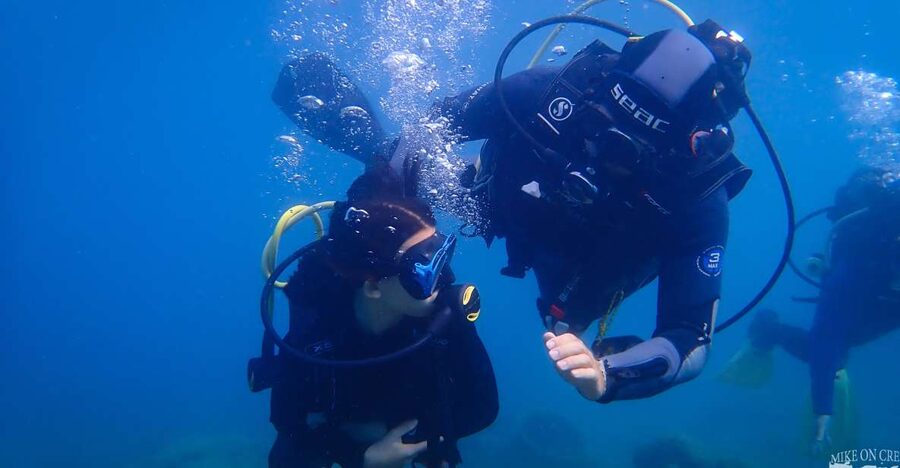 Heraklion: Scuba Diving Experience for First-Timers - What your first underwater session at Ligaria feels like