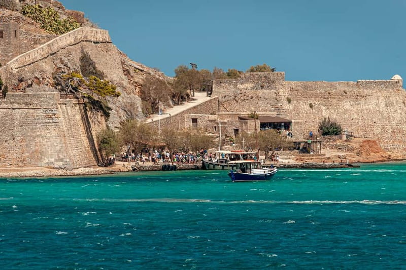 Heraklion: Spinalonga, Agios Nikolaos, & Elounda Boat Tour - Walking through Spinalonga’s layered past
