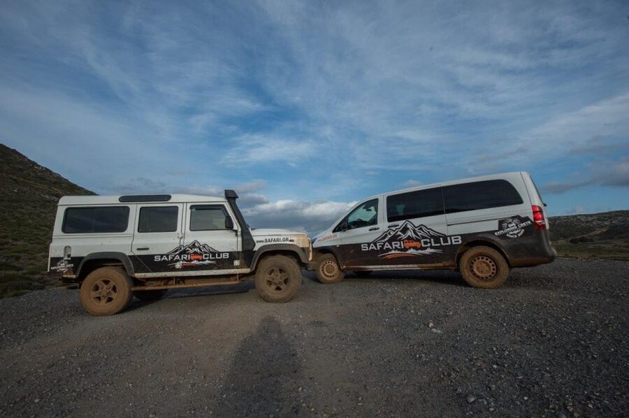 Heraklion: Sunset Safari with Dinner & Prosecco - Following the Minoan route on dirt tracks