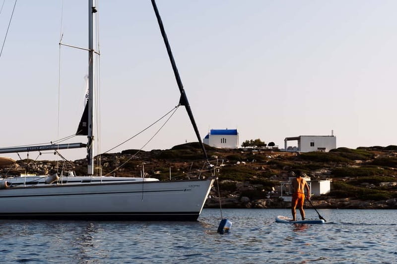 Heraklion: Sunset Sailing Cruise Dia Island with Snorkeling - Shared catamaran, pickup, and group size