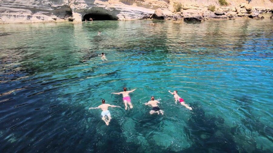 Hersonisos: Boat Cruise with Swim Stops and Lunch - Setting out from Hersonissos Port