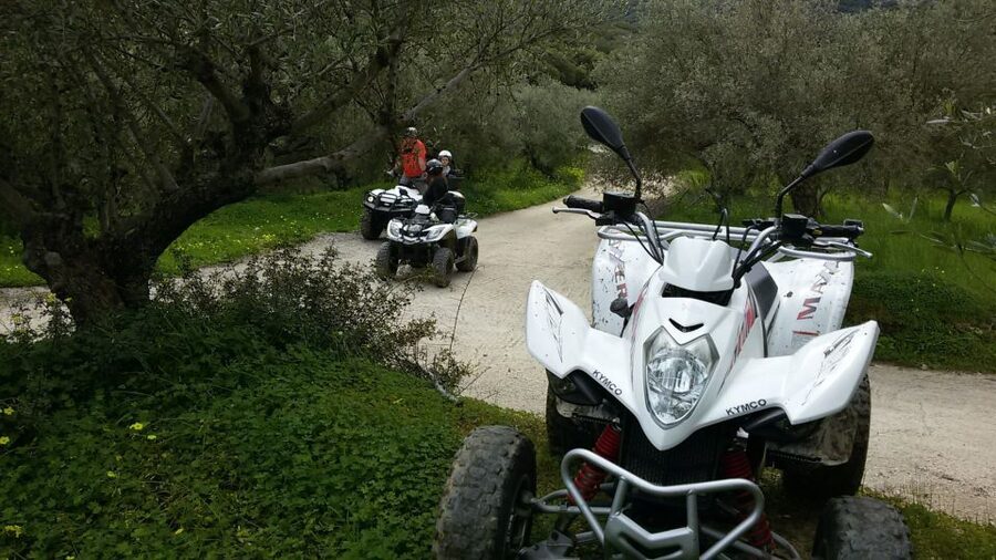 Hersonissos: ATV Quad Bike Safari in the Mountains of Crete - Aposelemis Dam and the underwater village of Sfentili