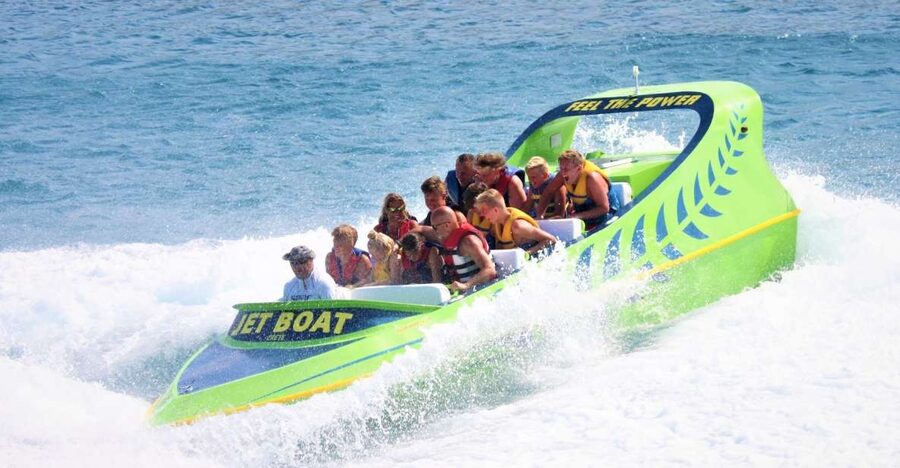 Hersonissos: Jet Boat Tour with Snorkeling - A fast start from Hersonissos Port