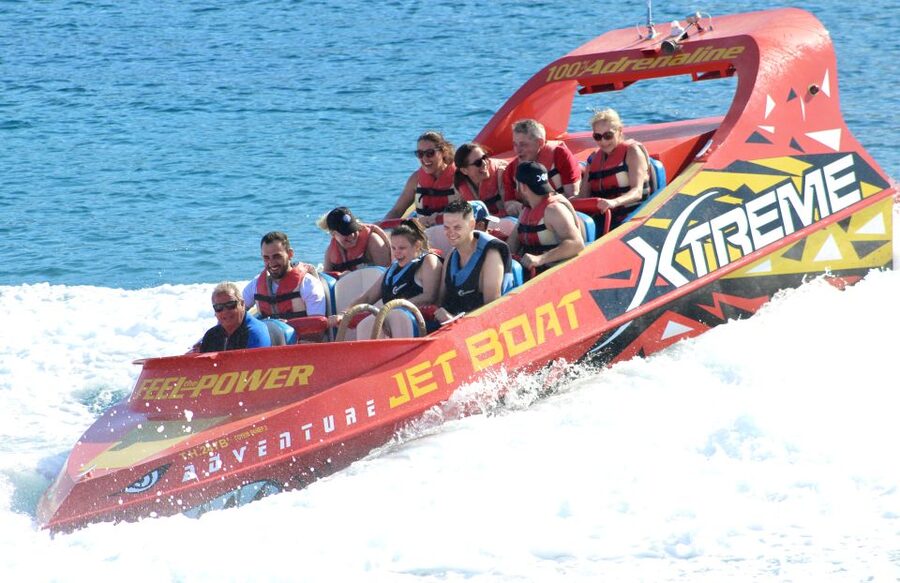 Hersonissos: Jet Boat Tour with Snorkeling - The return ride completes the one-hour outing