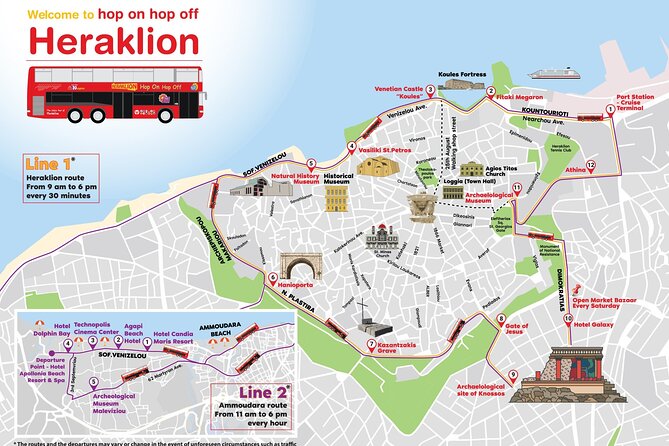 Hop-On Hop-Off Sightseeing Bus Tour in Heraklion - Stop 9: making the most of Knossos