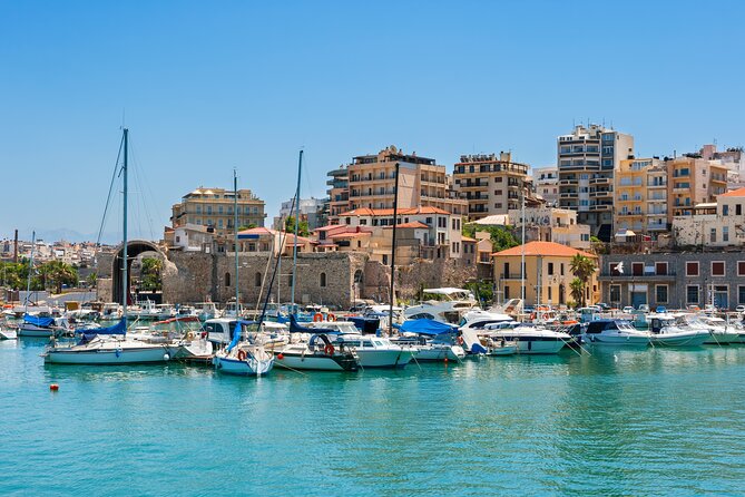 Hop-On Hop-Off Sightseeing Bus Tour in Heraklion - Audio, seating, and onboard comfort