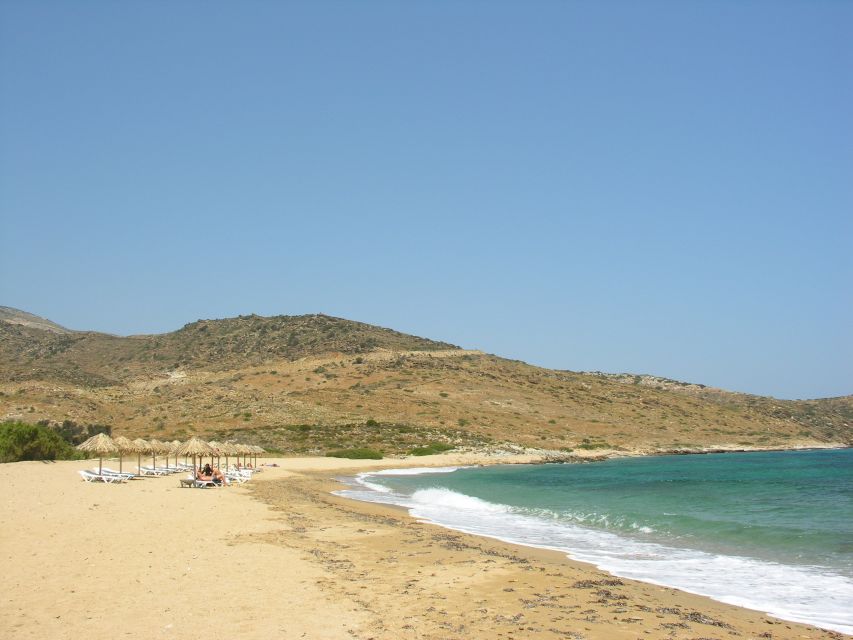 Ios Island: Speedboat Cruise from Mylopotas Beach - Manganari and the famous five-bay view
