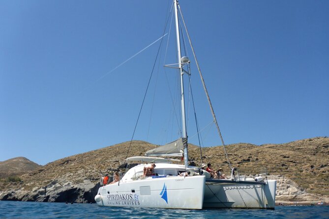 Island Hopping: Santorini Catamaran Charter Cruise with a skipper - Sleeping aboard for a full week