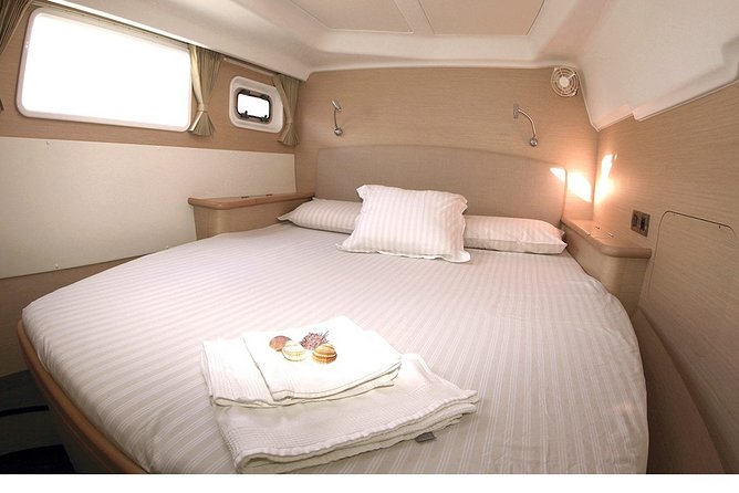 Island Hopping: Santorini Catamaran Charter Cruise with a skipper - Weather, swimming, and the limits of the sea