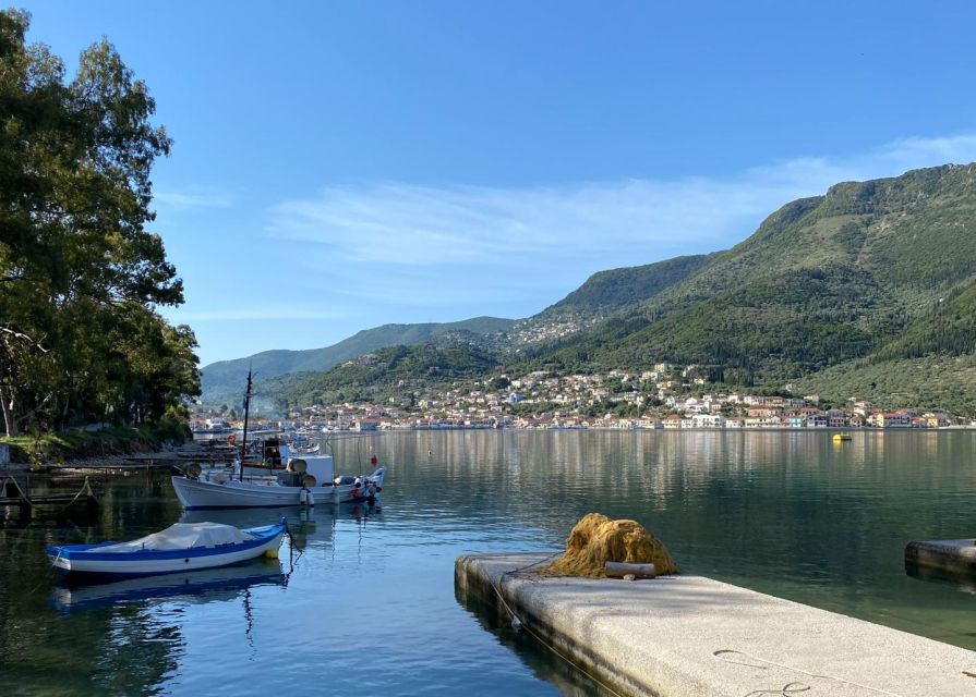 Ithaca Island Tour with Bus & Cruise with Swim Stops - The boat ride from Vathi to Kioni