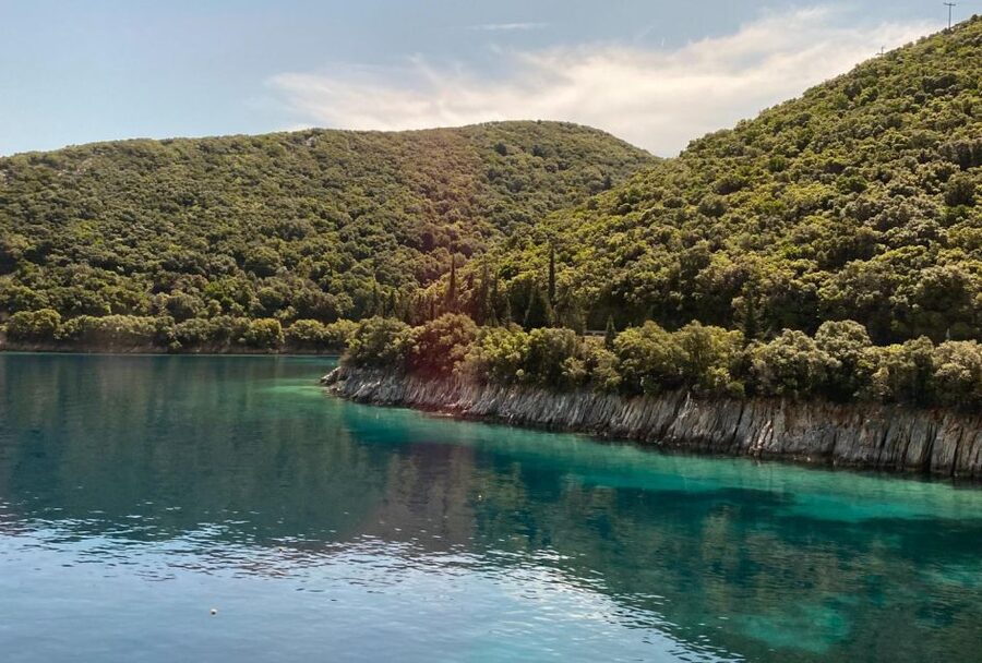 Ithaca Island Tour with Bus & Cruise with Swim Stops - Kioni, one of Ithaca’s prettiest ports