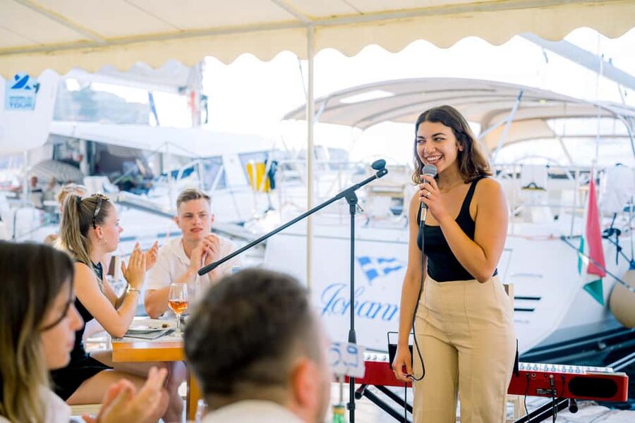 Jazz in the Heart of Corfu: Seaside Sessions at the Marina - Food and drinks: what the $30.49 covers