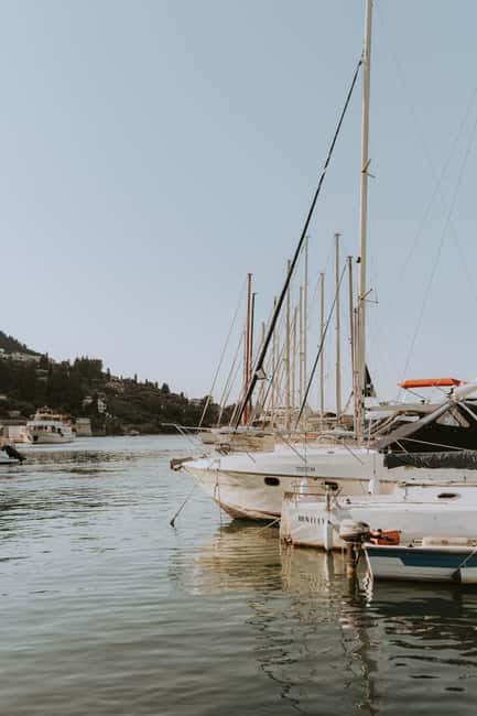 Jazz in the Heart of Corfu: Seaside Sessions at the Marina - Arriving at Marina Benitses from Corfu Town
