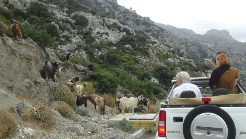 Jeep Driving Tour to Thripti Mountains and typical villages - Afentis at 850 meters: the first big view